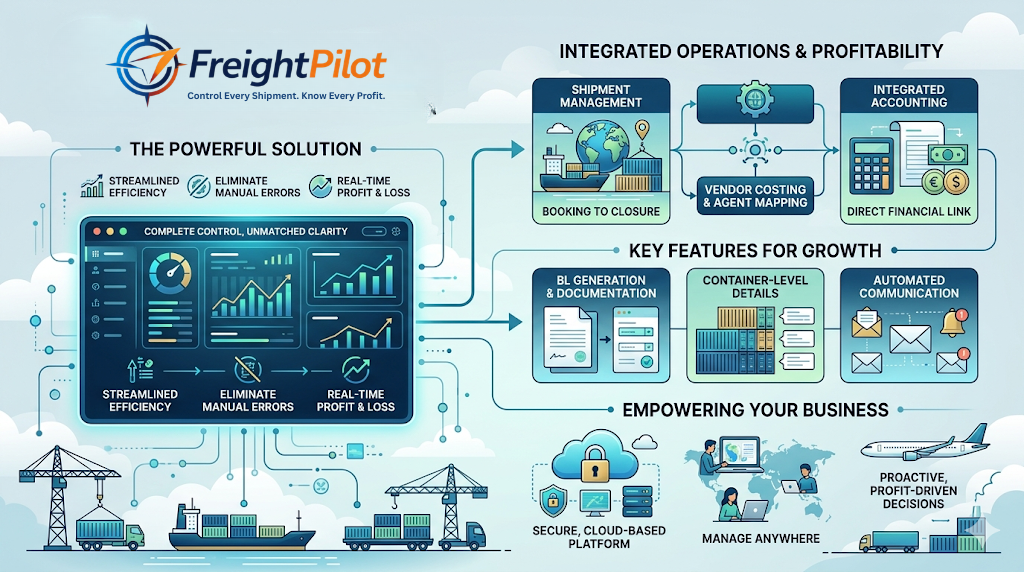 Freight Forwarding Software in Gandhidham, Kandla & Mundra